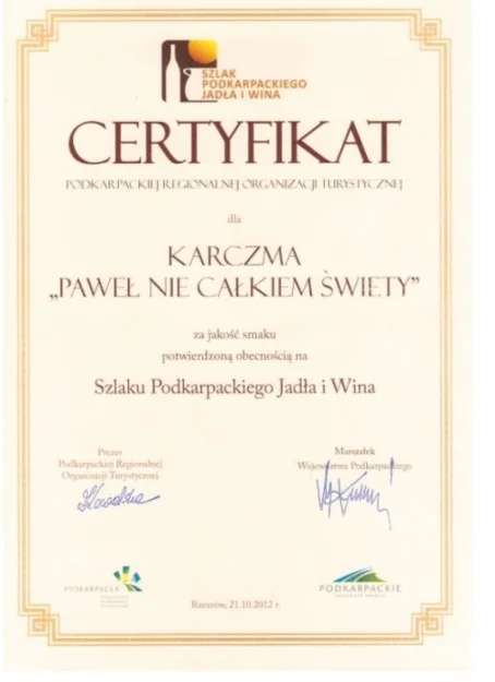 Zdjęcie Zajazd "Paweł Nie Całkiem Święty" #4