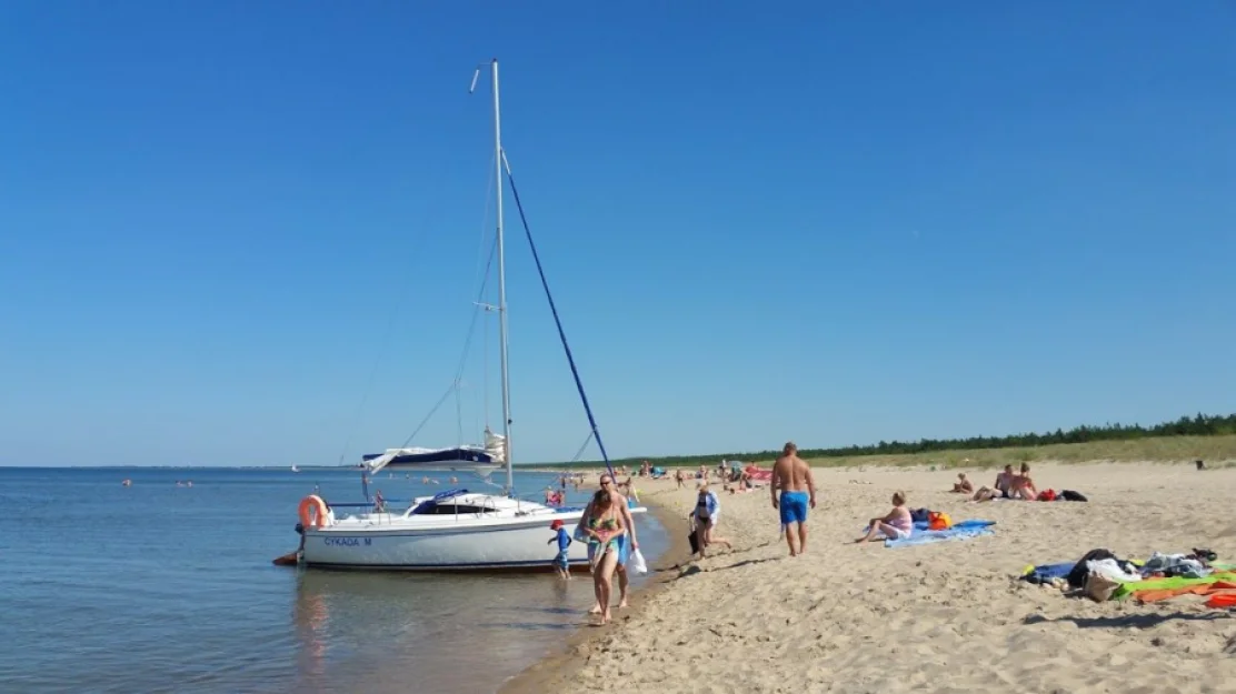 plaża w Sobieszewie