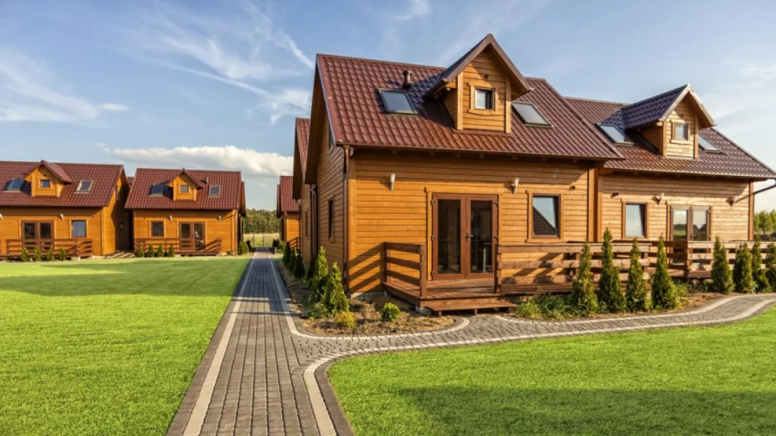 Zdjęcie DOMKI LA PLATA ŁEBA - PODGRZEWANY BASEN, SAUNA , JACUZZI #26