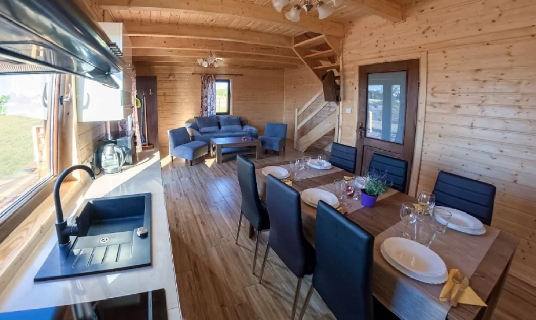 Zdjęcie DOMKI LA PLATA ŁEBA - PODGRZEWANY BASEN, SAUNA , JACUZZI #39