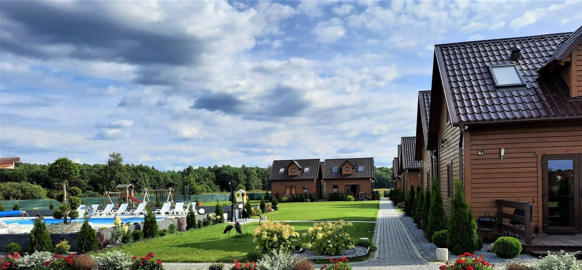 Zdjęcie DOMKI LA PLATA ŁEBA - PODGRZEWANY BASEN, SAUNA , JACUZZI #7