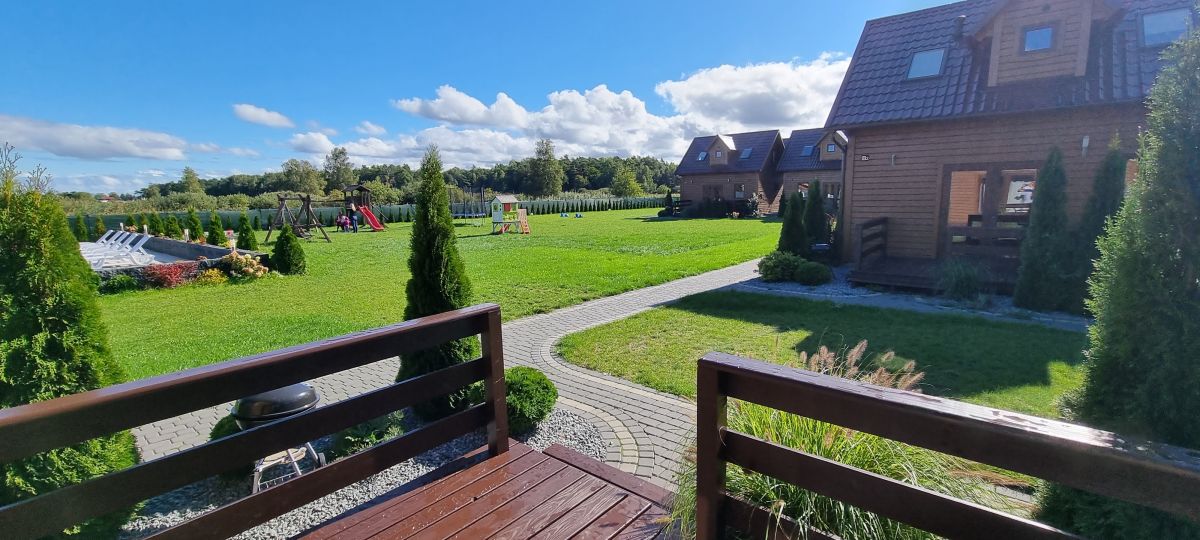 Zdjęcie DOMKI LA PLATA ŁEBA - PODGRZEWANY BASEN, SAUNA , JACUZZI #5