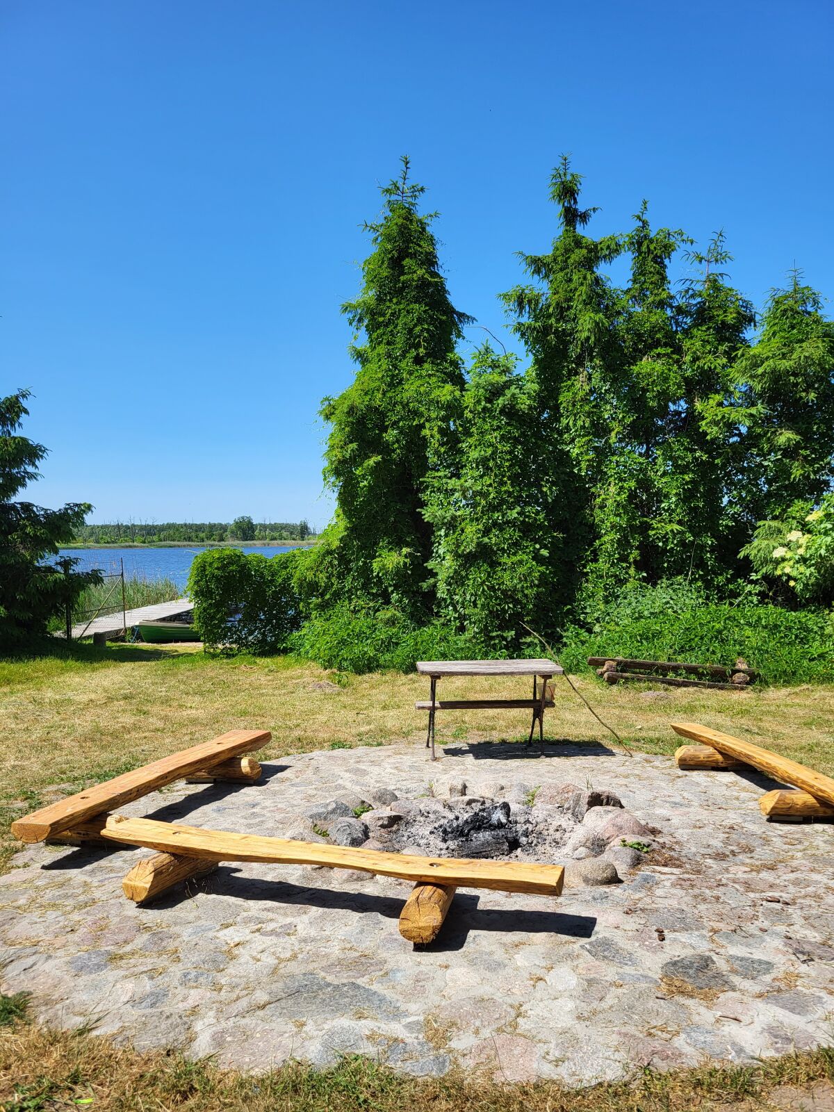 Zdjęcie Luxusowa willa nad jeziorem plaża pomost łódka kajak sauna #4