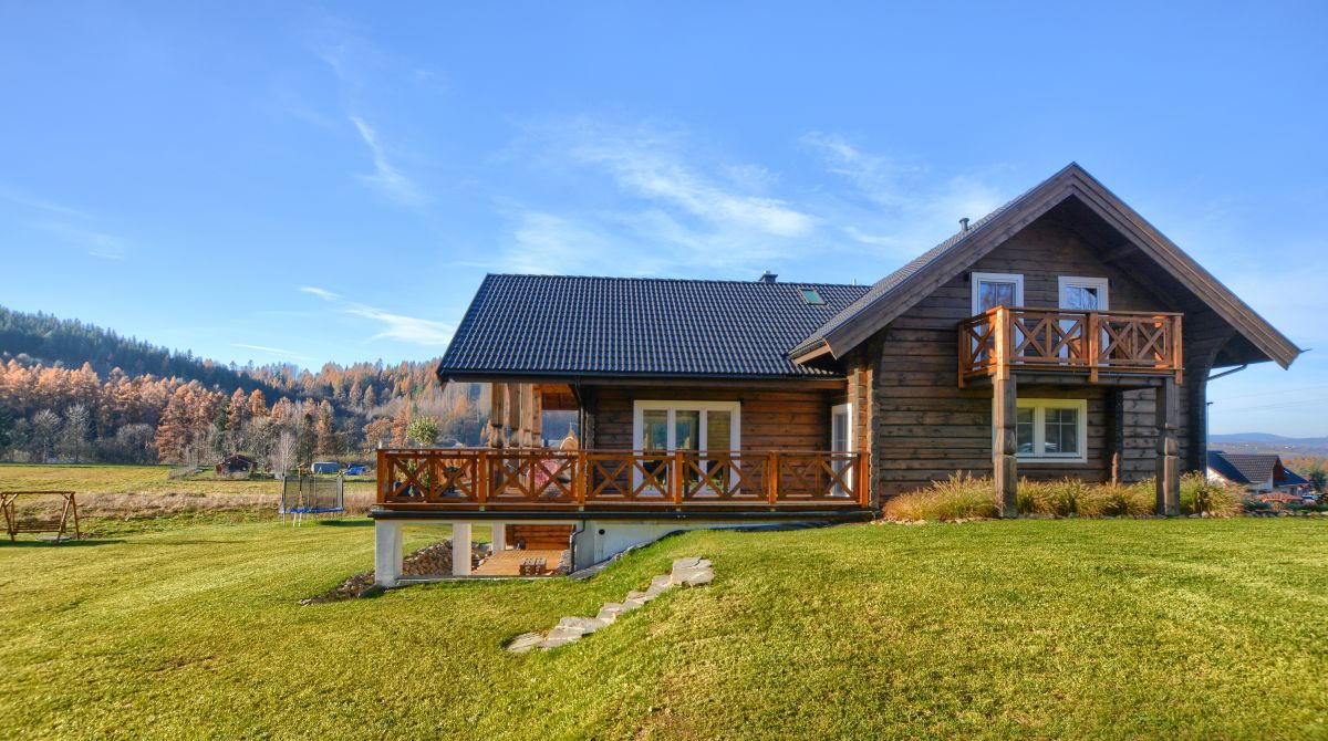 Zdjęcie CHATA POD PRZEHYBĄ - ekologiczny dom z bali dla 15 osób #4