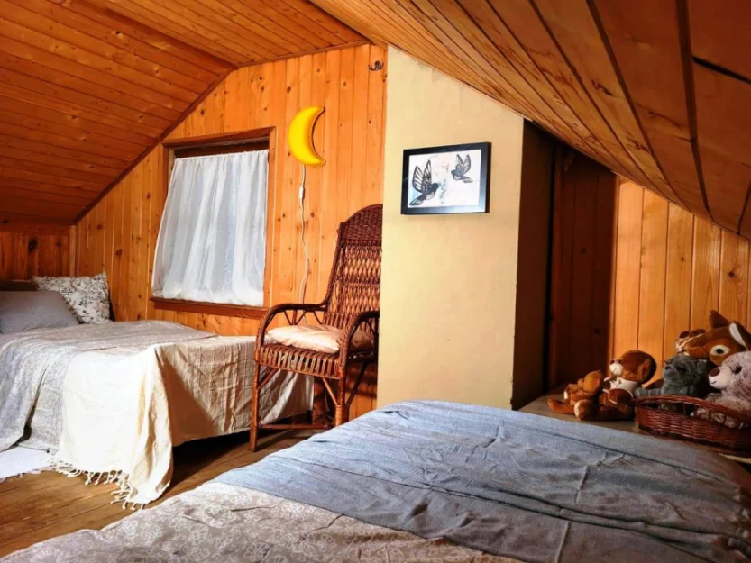 Zdjęcie Klimatyczny zielony domek nad jeziorem #15