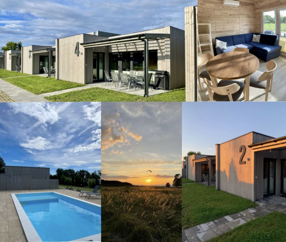 A Morze Domki Rewal - Całoroczne klimatyzowane domki