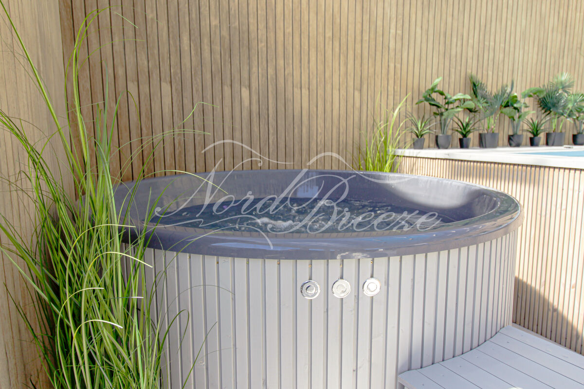 Zdjęcie Domki Nord Breeze z podgrzewanym basenem, jacuzzi oraz sauną #4