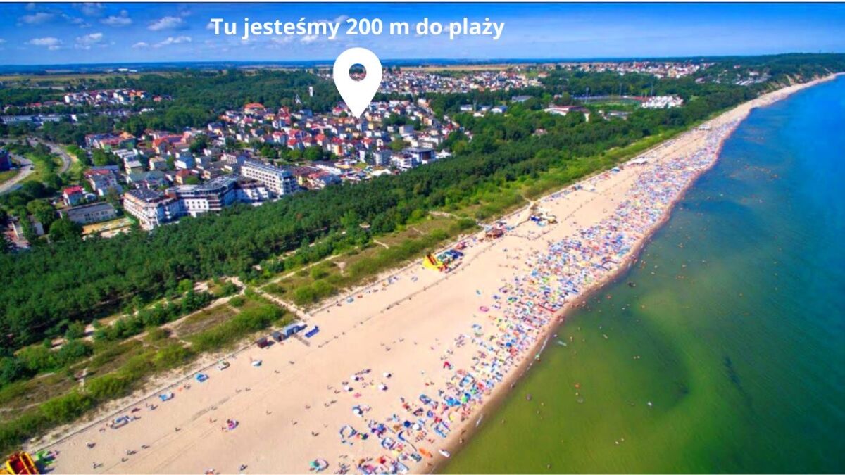 Pokoje Alicja 250m do plaży