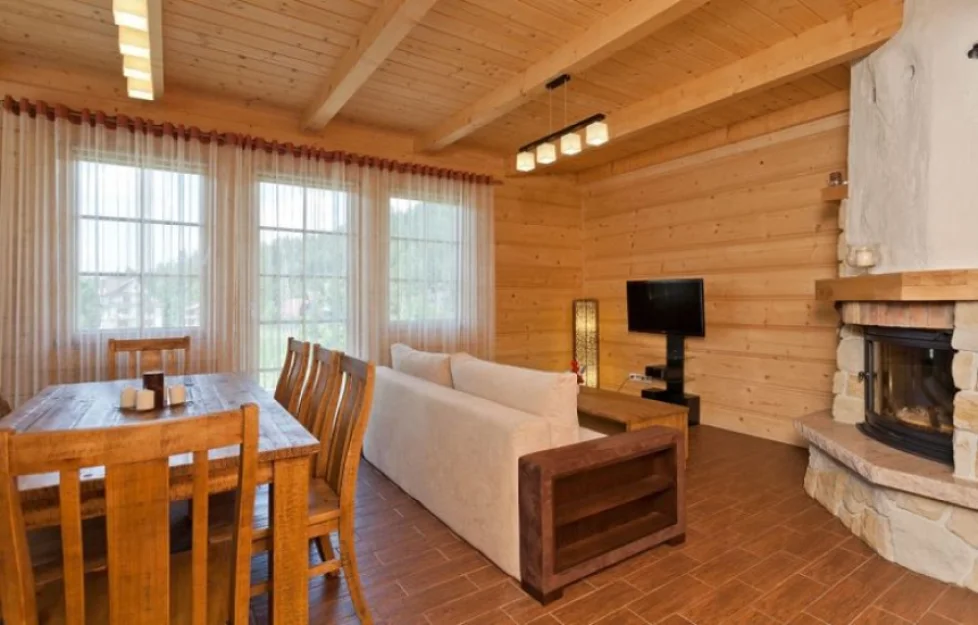 Zdjęcie Gorczański Domek luksusowy góralski dom z bali #3