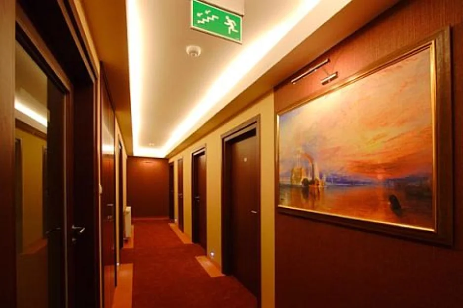 Korytarz w Willi GRYF.