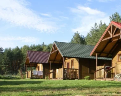 Domki pod lasem