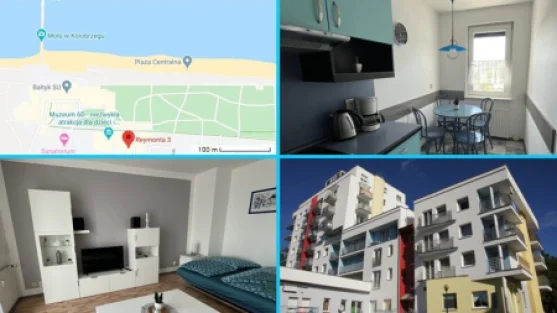 Apartament Nadmorski 100m do plaży / 200m do mola