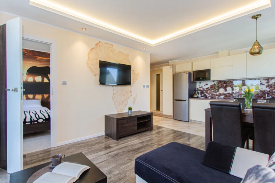 apartament Afryka2-5 os z balkonem