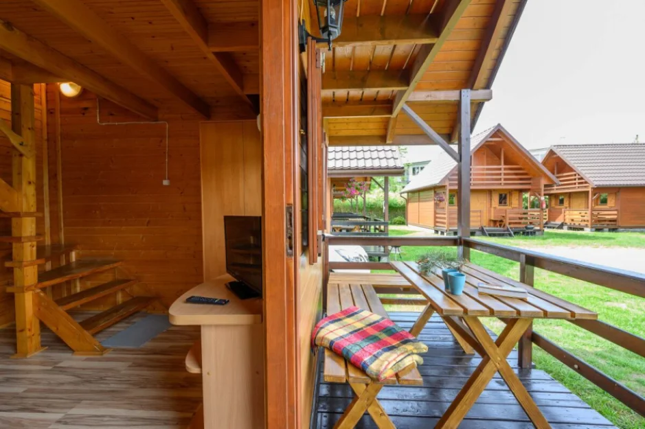 Salon / taras domek standardowy