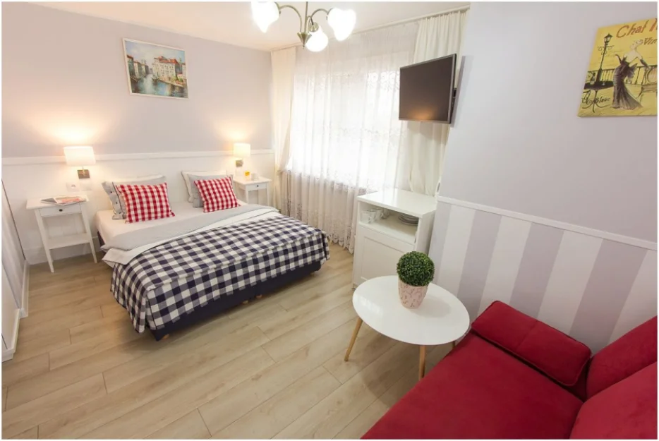 Willa Karmazyn noclegi w Międzyzdrojach 2 os pokój standard