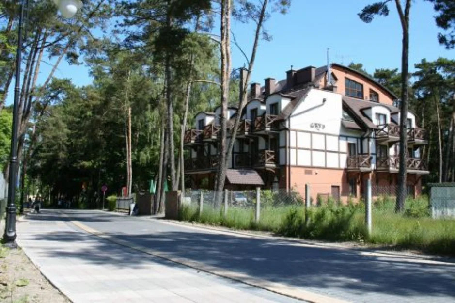 Dojście do plaży. Od Willi GRYF do plazy jest 160 metrów.