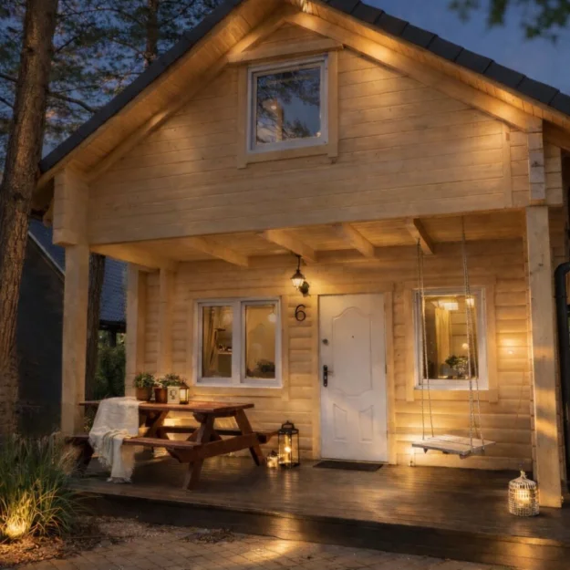 Zdjęcie Morska Fala; pokoje, apartamenty, domki z bala #17