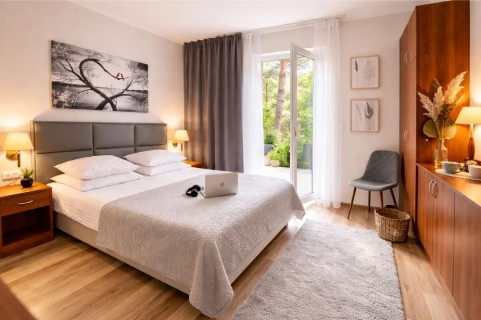 Zdjęcie Morska Fala; pokoje, apartamenty, domki z bala #27