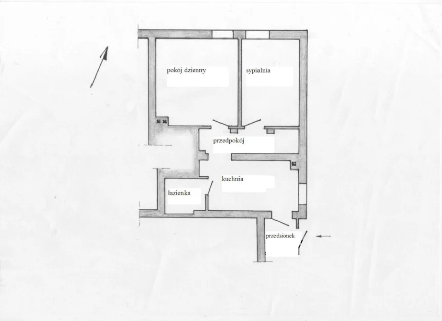 Pod Modrzewiem-plan mieszkania