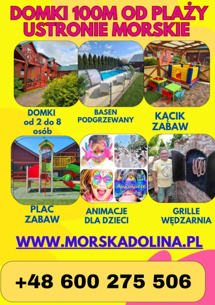 Zdjęcie MORSKA DOLINA Domki 100m od PLAŻY- ANIMACJE -BASEN EKO #16