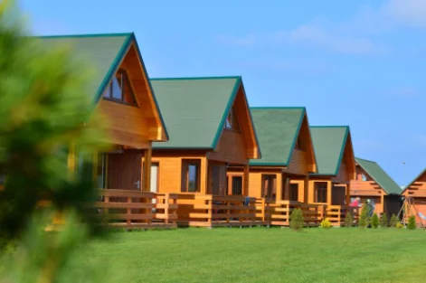 Całoroczne Domki 70 m/kw do 10 os.