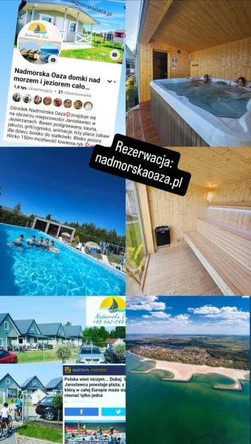 Basen podgrzewany, sauna, jakuzzi, ognisko
