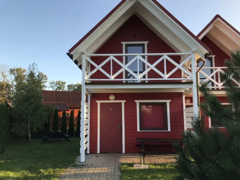 Domek 4 osobowy sypialnia.