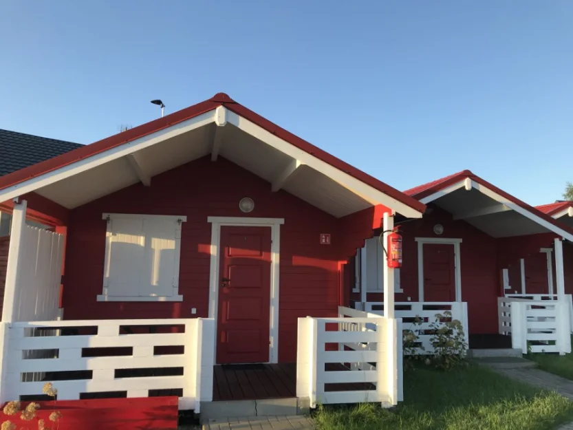 Domki Groszek najbliższa plaża i coś dla miłośników...