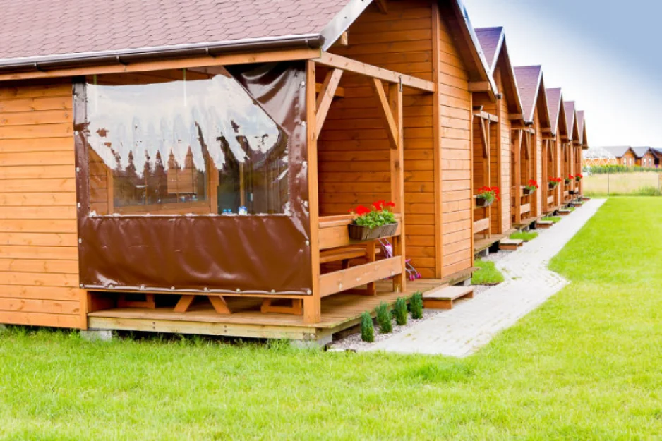 Zdjęcie Domki przy lesie blisko morza Rusinowo-Jarosławiec #14