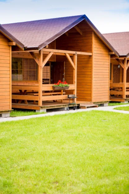 Zdjęcie Domki przy lesie blisko morza Rusinowo-Jarosławiec #15