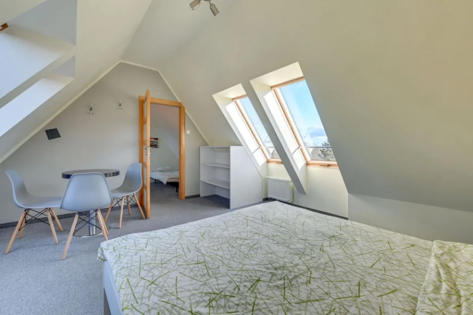 4-os Deluxe z tarasem i własną łazienką