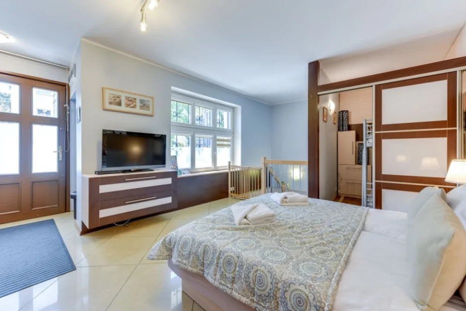 Apartament Gray 2-sypialniany z balkonem 55m2