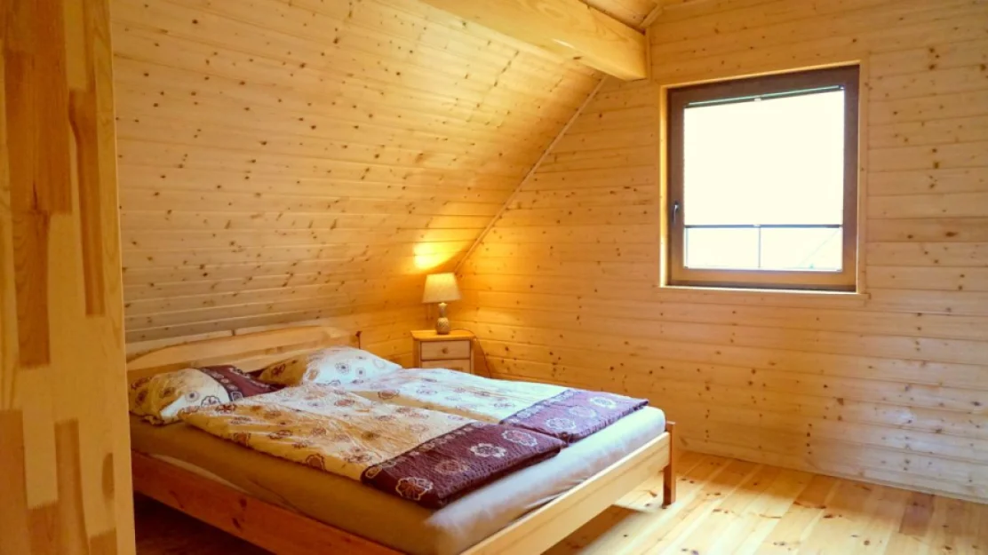 Domki letniskowe RAJ-STAR-BOBOLIN, 200m od plazy. ·pokojowe z 2 sypialnie, lazienka pokoj dzienny z