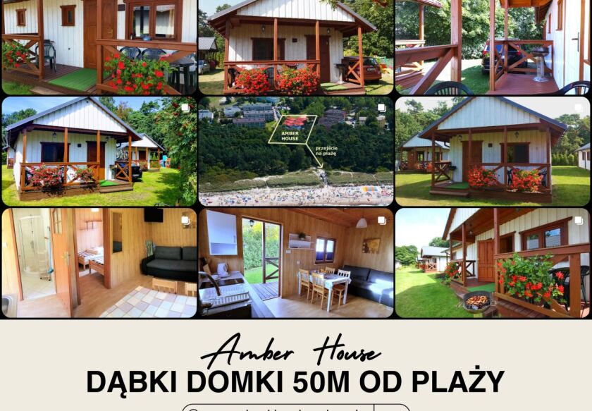Amber House domki 50 m od plaży 28