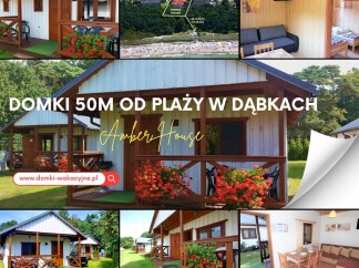 Nocleg w Dąbkach - Amber House domki 50 m od plaż&hellip;