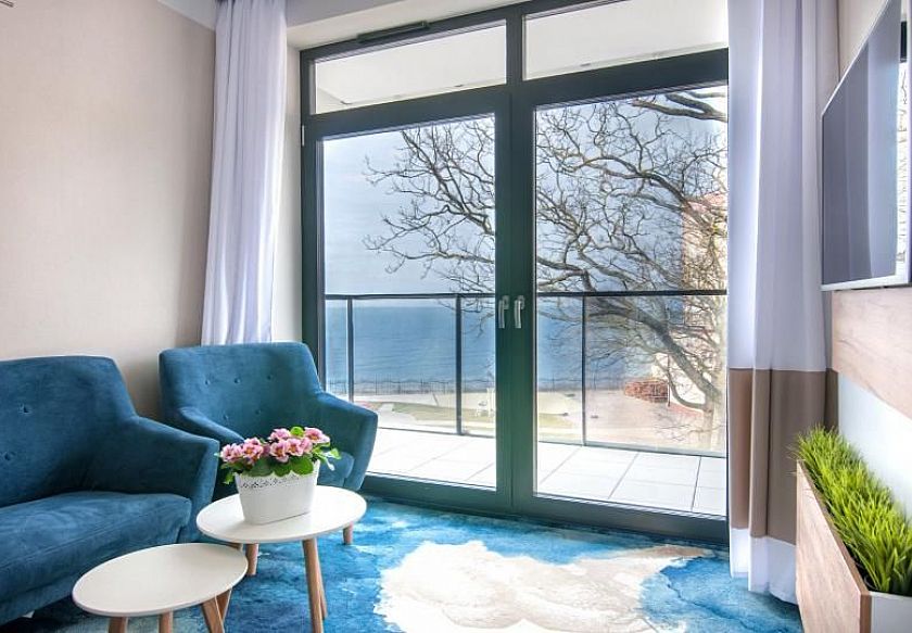 Apartament Bałtycki z widokiem na morze - noclegi Ustronie Morskie 