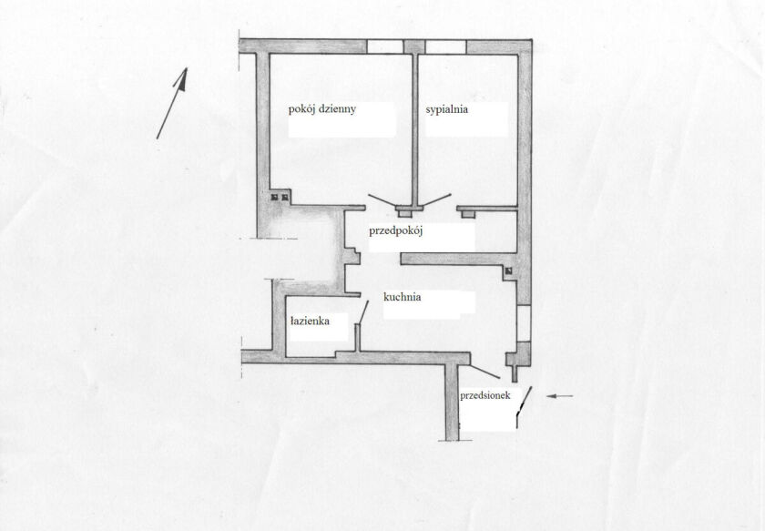 Pod Modrzewiem-plan mieszkania