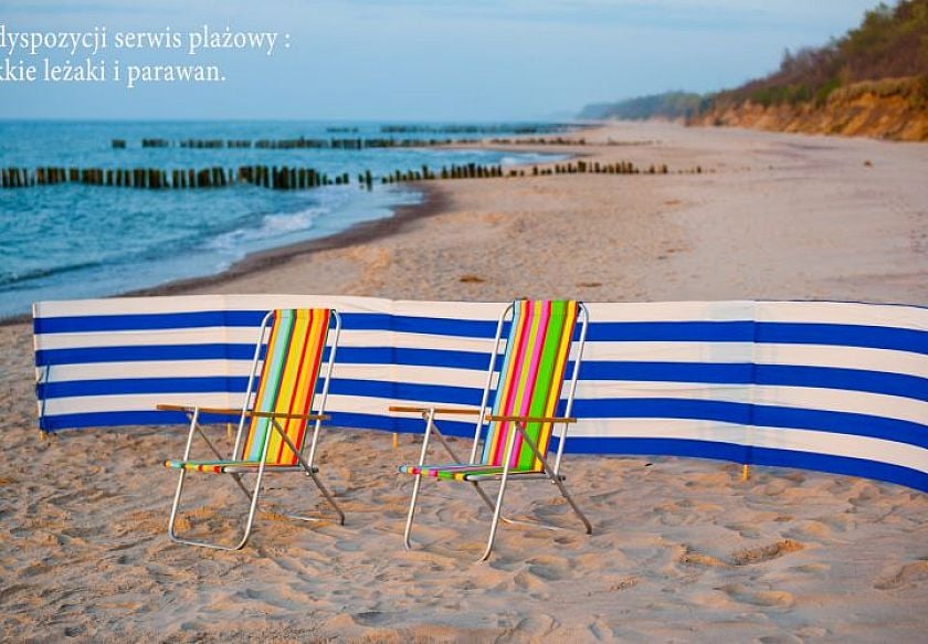 do dyspozycji serwis plażowy