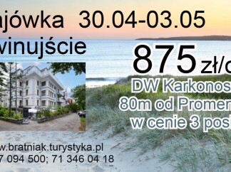 Nocleg w Świnoujściu - Dom Wczasowy Karkonosze / Prom&hellip;