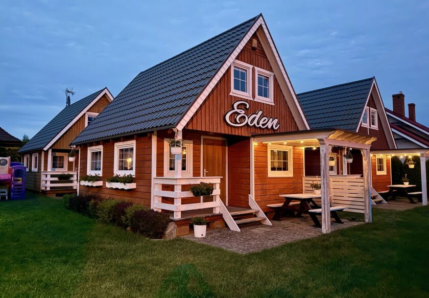 DOMKI - EDEN - Pustkowo - noclegi Pustkowo