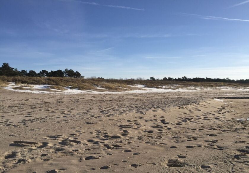 Piaszczysta ,szeroka plaża