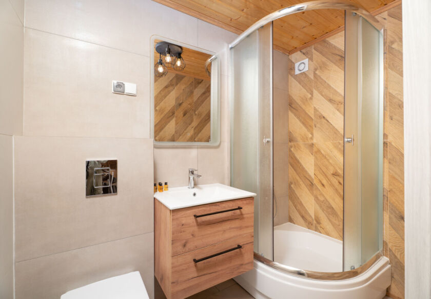 Domek 6 os. Standard Plus - łazienka
