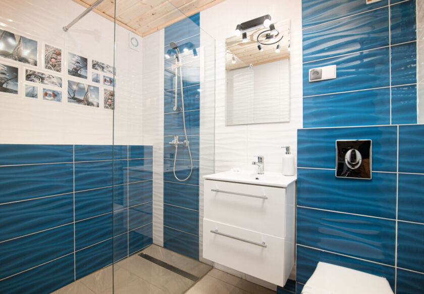 Domek 6 os. standard plus - łazienka