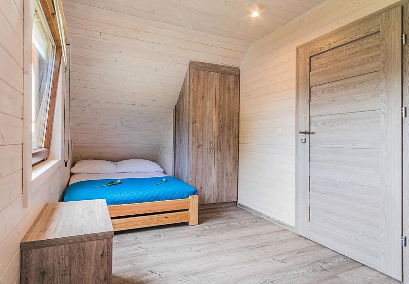 domek 8 osobowy -sypialnia 3 osobowa