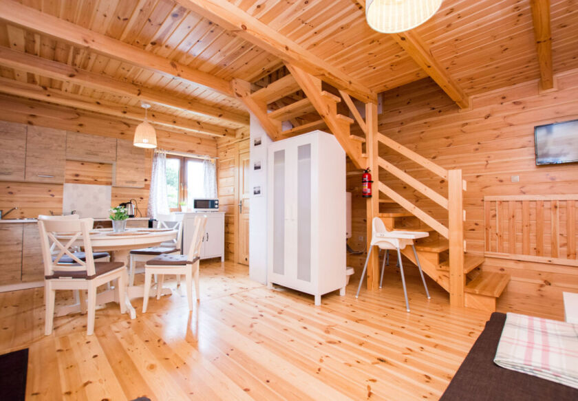 Domki drewniane (piętrowe)