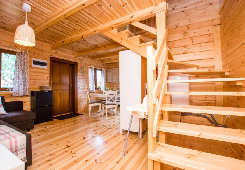 Domki drewniane (piętrowe)