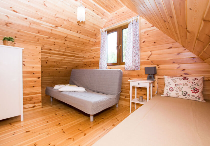 Domki drewniane (piętrowe)