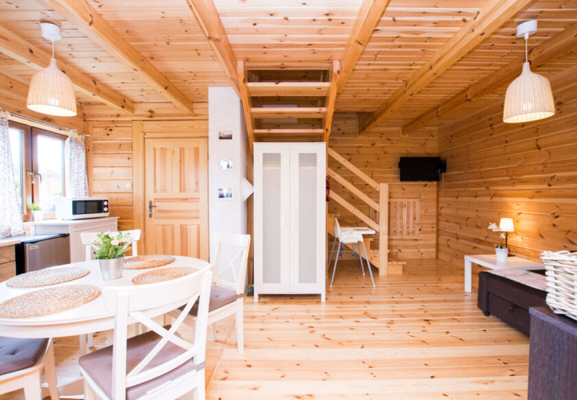 Domki drewniane (piętrowe)