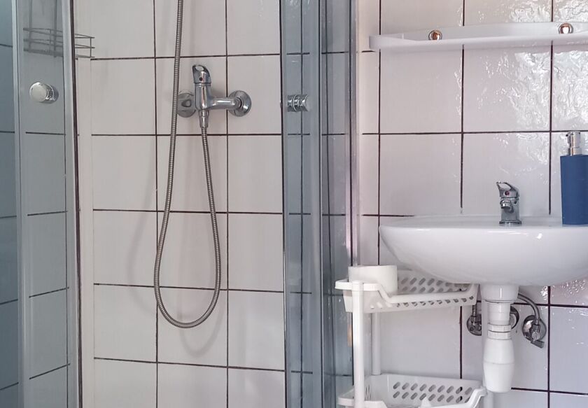 łazienka domek piętrowy