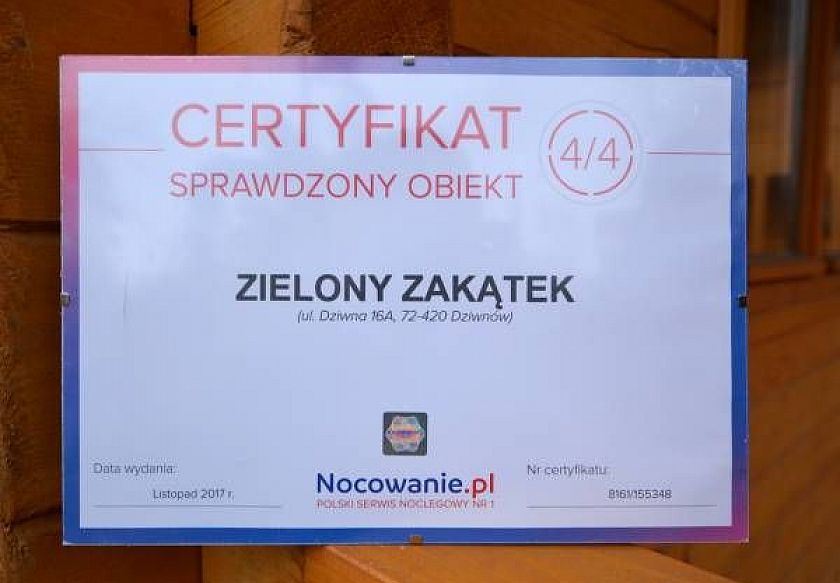 Domki Letniskowe Zielony Zakątek 14